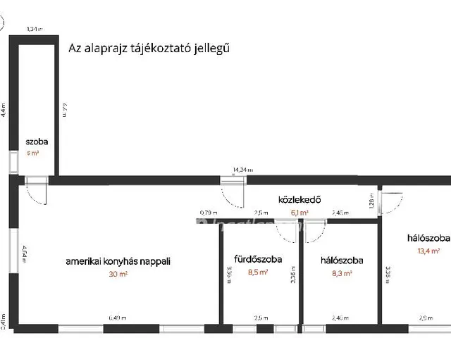 Eladó lakás Budapest II. kerület, Kurucles 72 nm