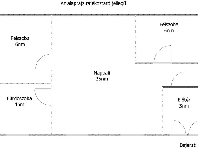 Eladó kereskedelmi és ipari ingatlan Budapest VII. kerület 45 nm