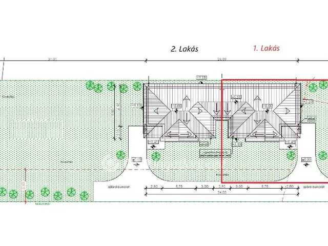 Eladó ház Vasad 84 nm