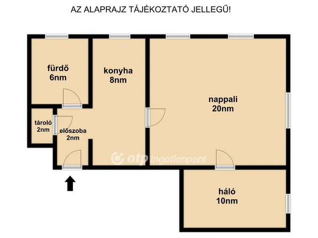 Eladó lakás Budapest II. kerület 48 nm