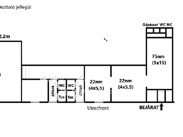 Eladó kereskedelmi és ipari ingatlan Budapest XIV. kerület, Kiszugló 272 nm