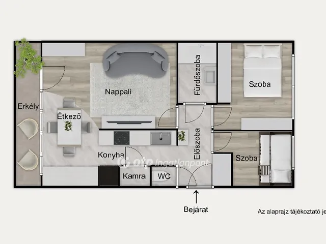 Eladó lakás Budapest XIV. kerület, Alsórákos 60 nm
