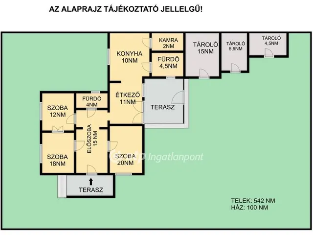 Eladó ház Budapest XVII. kerület 96 nm