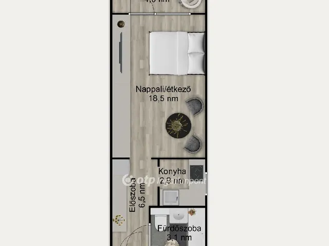 Eladó lakás Budapest XI. kerület 31 nm