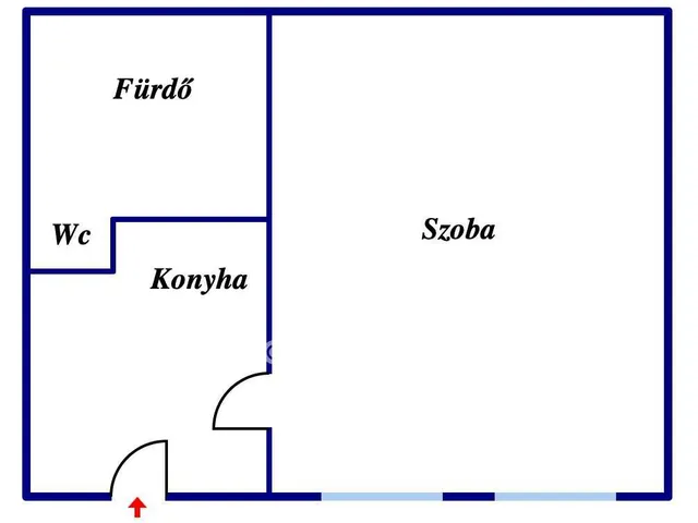 Eladó lakás Budapest VII. kerület 27 nm