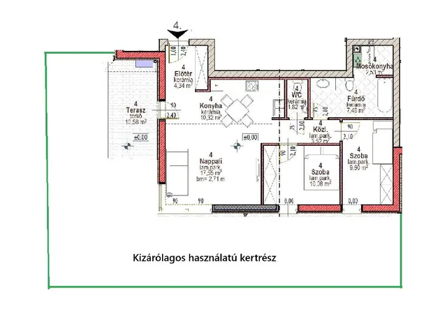 Eladó lakás Gyömrő 67 nm