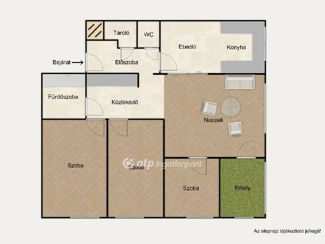 Eladó lakás Budapest XII. kerület, Normafa 82 nm