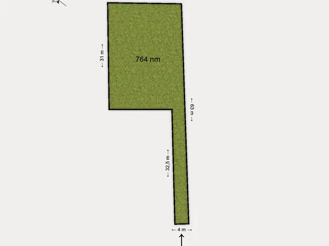 Eladó telek Gyömrő 764 nm