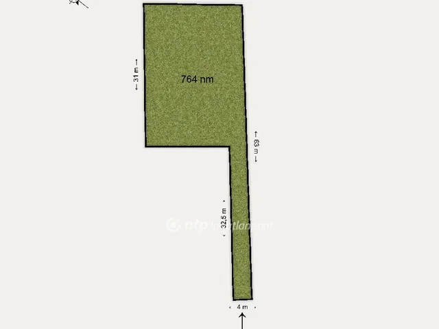 Eladó telek Gyömrő 764 nm