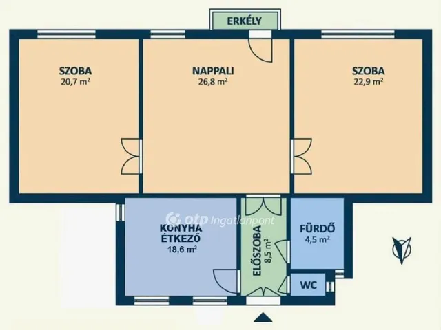 Eladó lakás Budapest VIII. kerület 100 nm