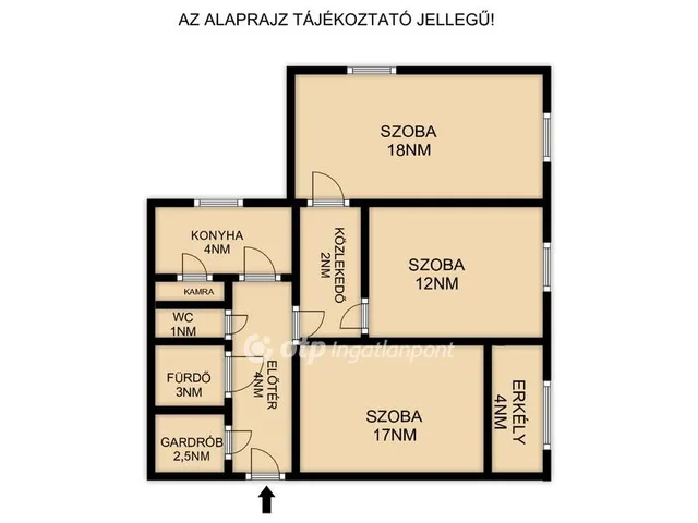 Eladó lakás Budapest III. kerület 66 nm