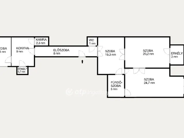Eladó lakás Budapest I. kerület 102 nm