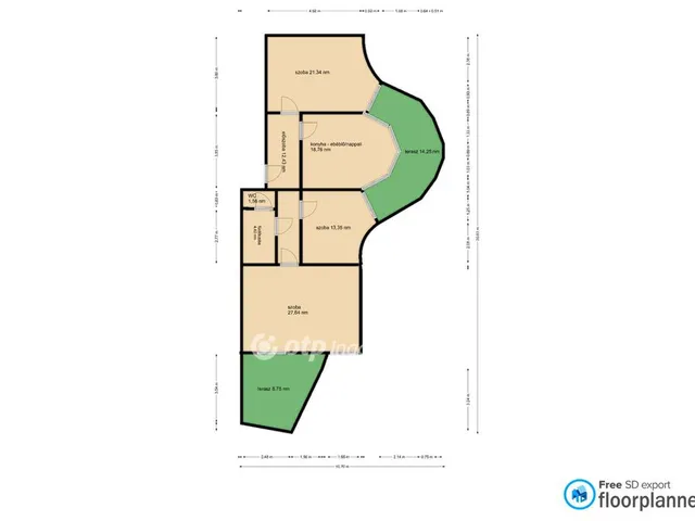 Eladó lakás Budapest I. kerület 123 nm