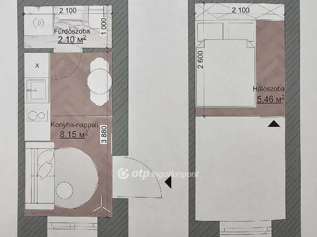 Eladó lakás Budapest VII. kerület 10 nm