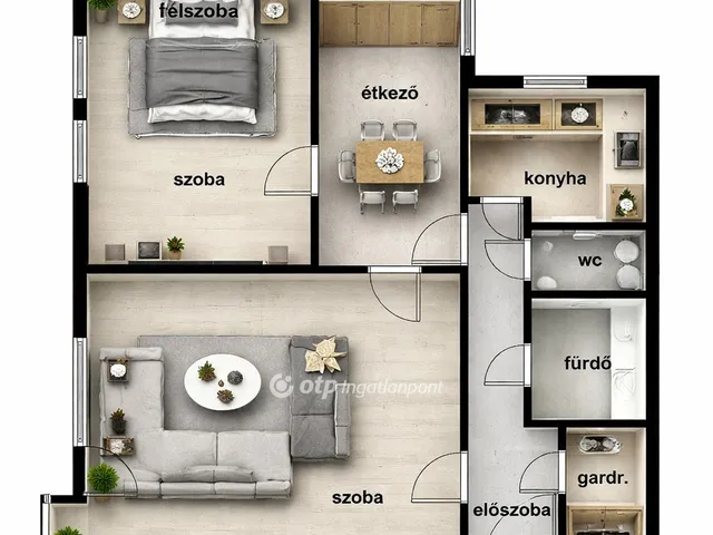 Eladó lakás Budapest XVI. kerület 58 nm