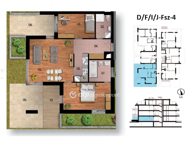 Eladó lakás Budapest XI. kerület 72 nm