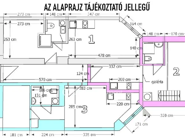 Eladó lakás Budapest VII. kerület 71 nm