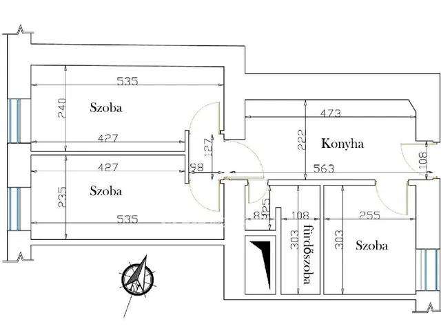 Eladó lakás Budapest VIII. kerület, Józsefváros 49 nm
