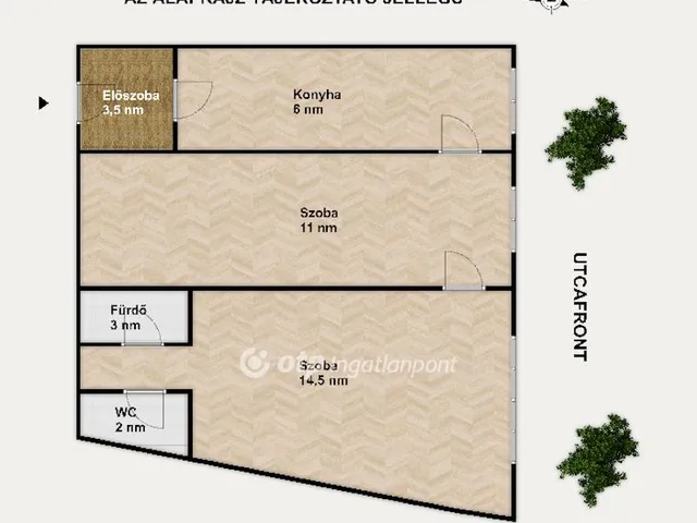 Eladó lakás Budapest I. kerület, Naphegy 40 nm