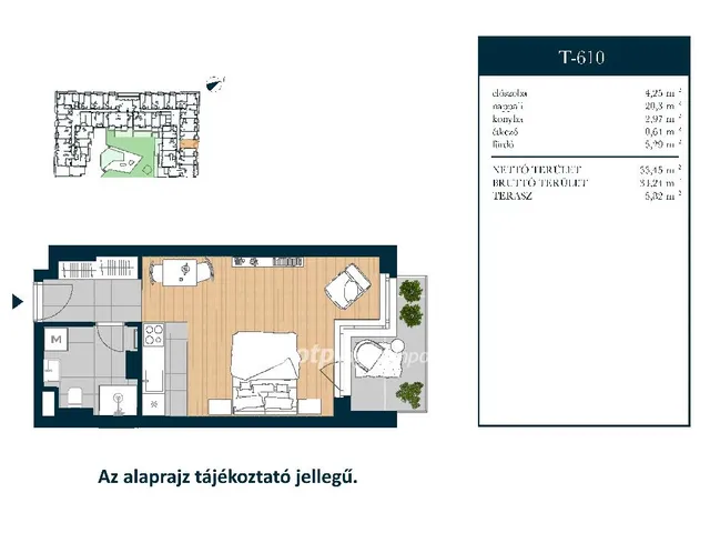 Eladó lakás Budapest XIII. kerület 34 nm