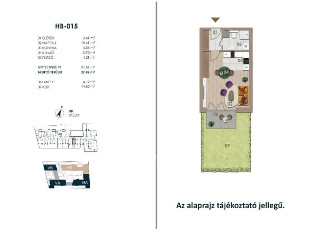 Eladó lakás Budapest III. kerület 32 nm