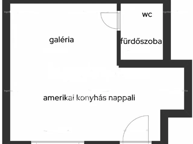 Eladó lakás Budapest VI. kerület 26 nm