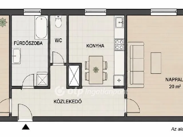 Eladó lakás Budapest XII. kerület 48 nm