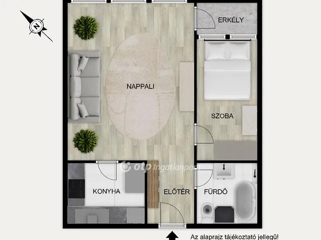 Eladó lakás Budapest VIII. kerület 40 nm