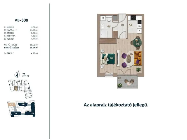 Eladó lakás Budapest III. kerület 39 nm