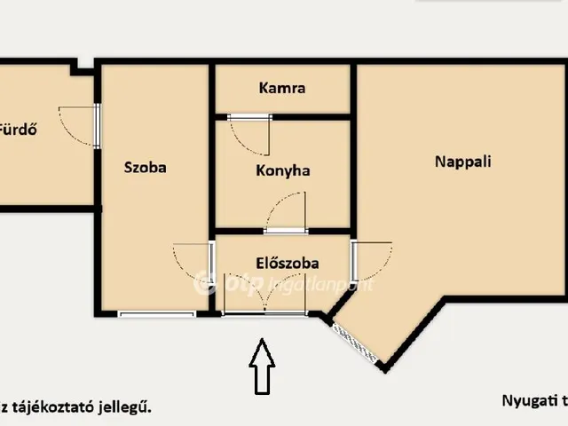 Eladó lakás Budapest V. kerület 49 nm