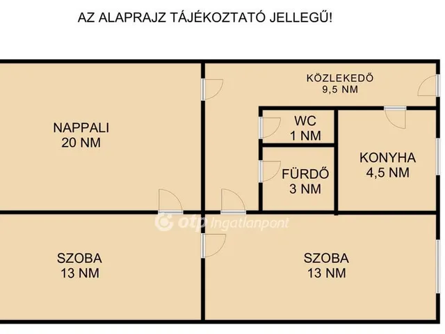 Eladó lakás Budapest X. kerület 64 nm
