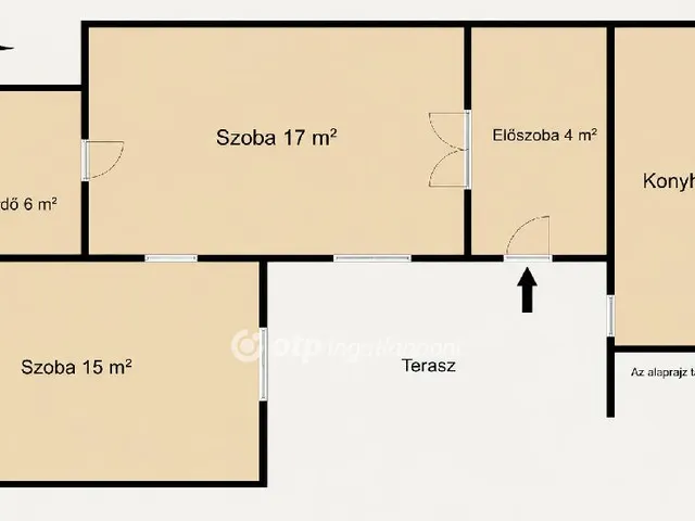 Eladó lakás Budapest XV. kerület 53 nm