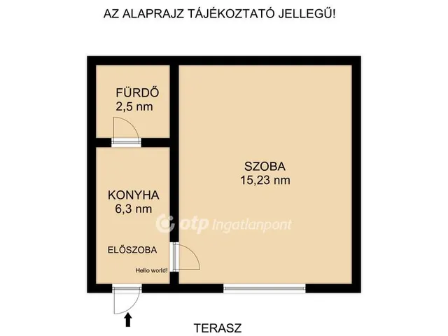 Eladó lakás Budapest X. kerület 24 nm