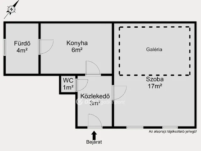 Eladó lakás Budapest VII. kerület 31 nm