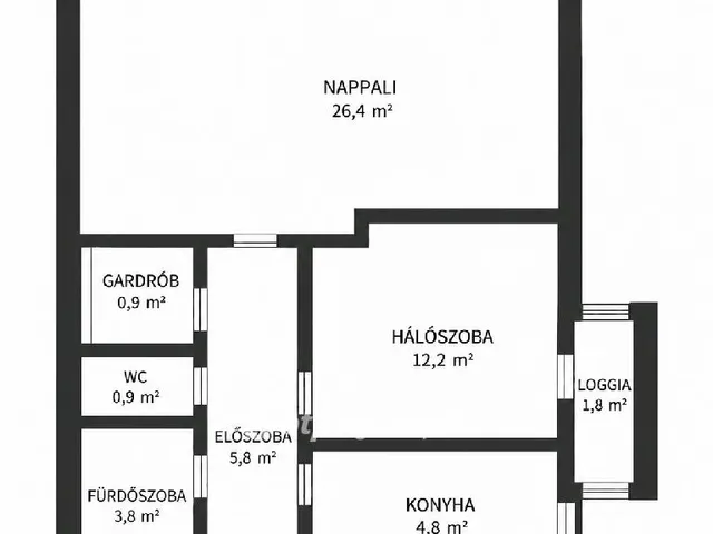 Eladó lakás Budapest II. kerület 63 nm