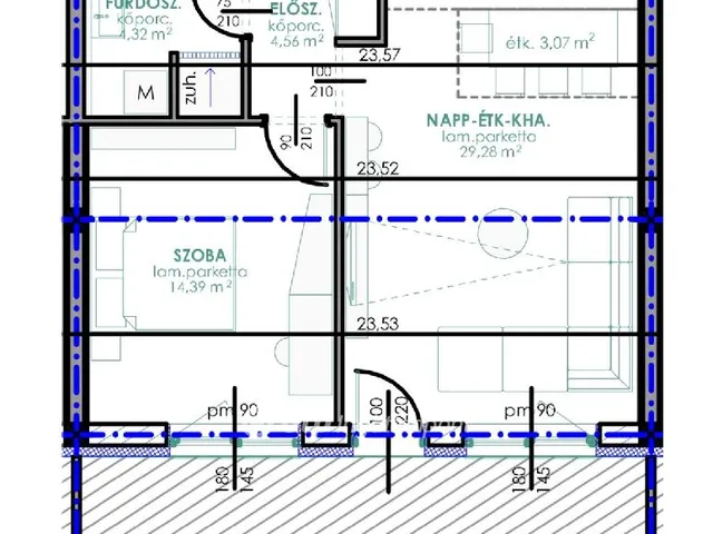 Eladó lakás Debrecen, Belváros 54 nm