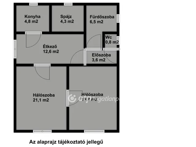 Eladó ház Berettyóújfalu 73 nm