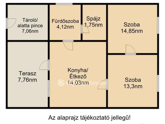 Eladó ház Nyíregyháza 55 nm