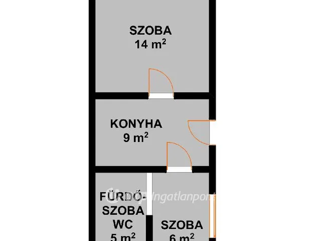 Eladó ház Hajdúbagos 34 nm