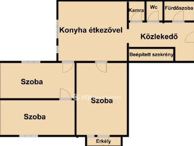 Eladó lakás Debrecen, Derék utca 63 nm