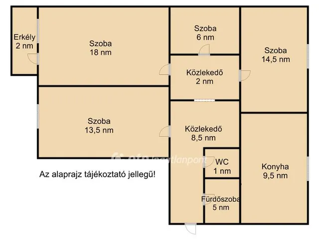 Eladó lakás Debrecen 78 nm