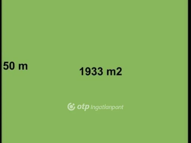 Eladó telek Hosszúpályi 1933 nm