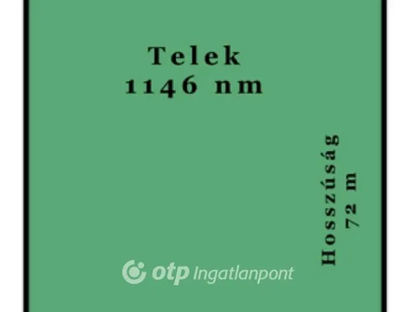 Eladó telek Mikepércs 1146 nm