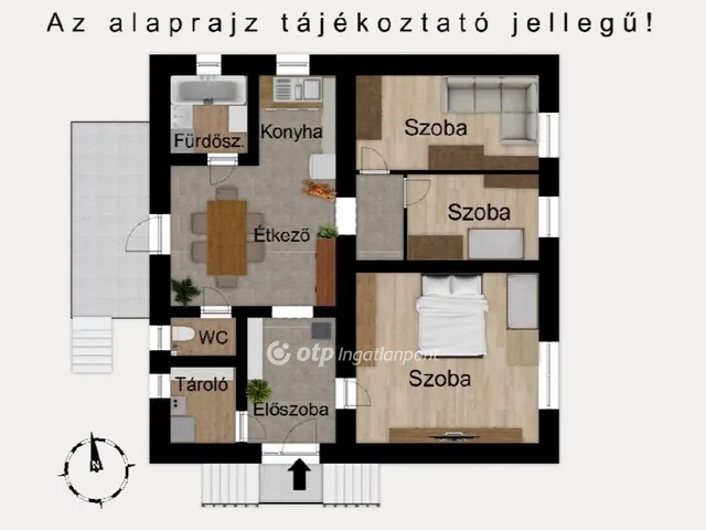 Eladó ház Nyírábrány 73 nm