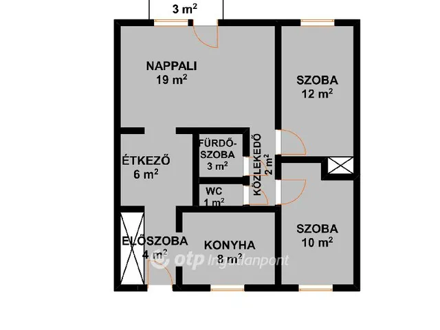 Eladó lakás Debrecen 68 nm