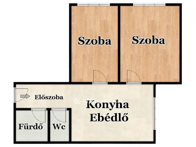 Eladó lakás Debrecen, Újkert 54 nm