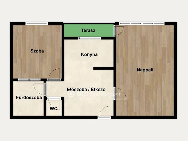 Eladó lakás Hajdúböszörmény 54 nm