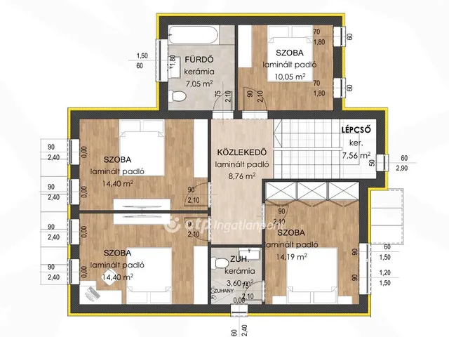 Eladó ház Debrecen, Nyulas 166 nm