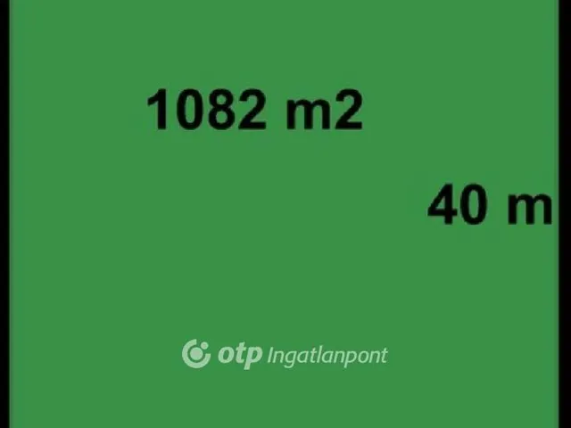 Eladó telek Hosszúpályi 1082 nm