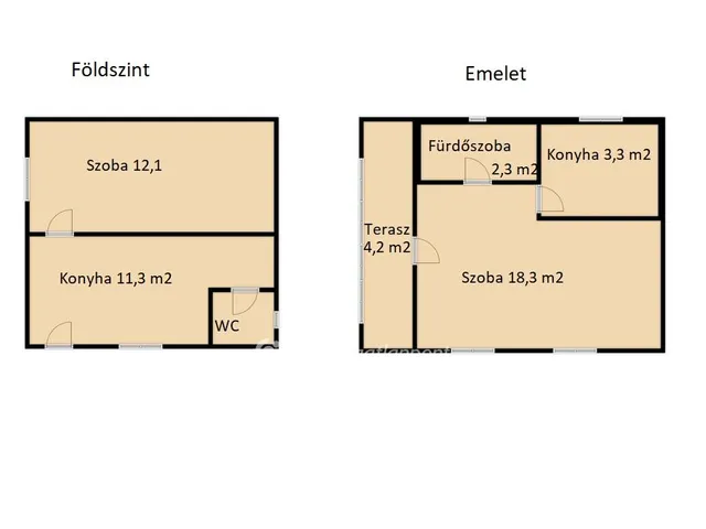Eladó ház Debrecen, Gáspár György-kert 48 nm